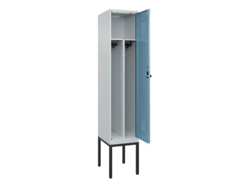 locker voor scheiding van kleding,HxBxD 2120x400x500mm,1vak