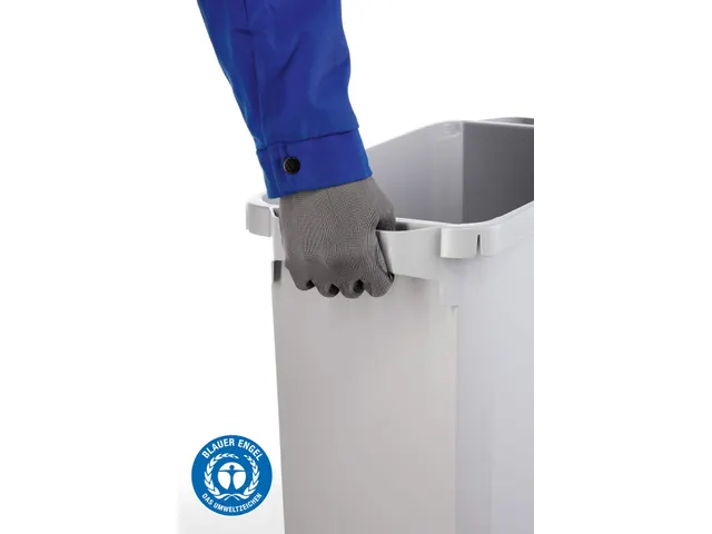 Conteneur à déchets DURABIN ECO rectangulaire 60 litres gris