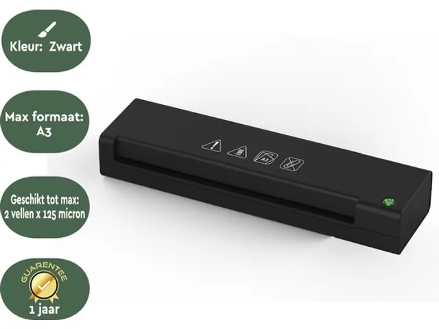 Plastifieuse BRASQ A3 125 microns Noir