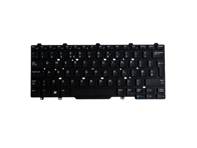 Origin Storage KB-98KF2, Clavier, Anglais britannique, DELL, Dell Lati