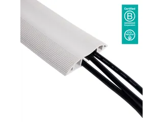 Dataflex kabelafdekking Grijs recht 300cm - 1