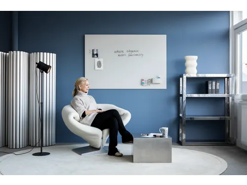 Mat Glasbord 100x150cm Warm Grey rechte hoeken