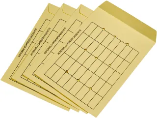 Envelop Interne Circulatie EB4 262x371mm 170gr gegomd creme 25 stuks - 1