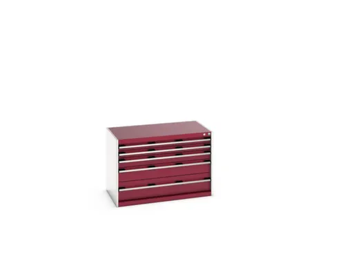 ladekast,HxBxD 700x1050x650mm,5lade(n),lade voor normale belastingen