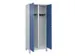 locker voor scheiding van kleding,HxBxD 1950x800x500mm,2vak