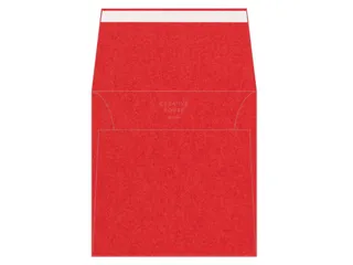 Envelop 170x170mm Cherry Rood 120 Gram 250 Stuks - 2