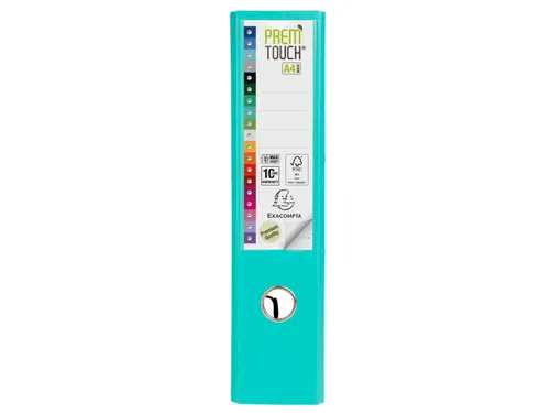 Ordner PP Prem'Touch A4maxi 80mm ligroen