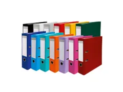 Exacompta hefboomordner A4 75 mm Karton/PP assorti