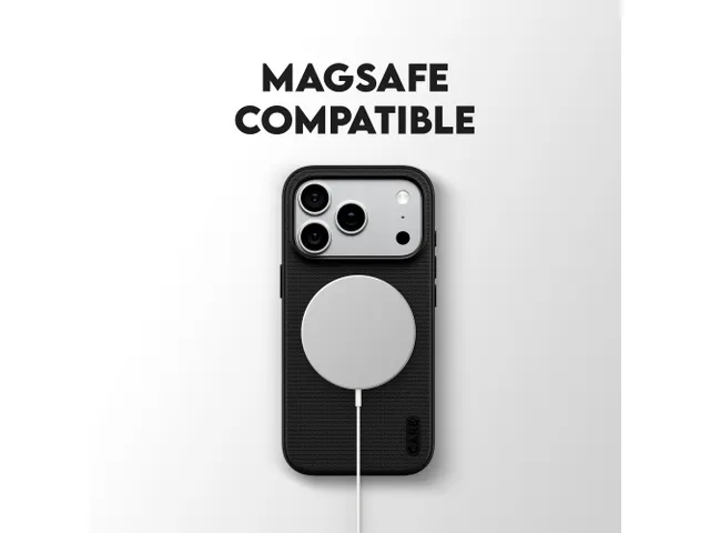 PanzerGlass CARE by Fusion Fabric Case Black w. MagSafe iPhone 1