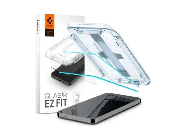 Spigen EZ Fit GLAS.tR Samsung Galaxy S24 Screen Protector 2-Pack