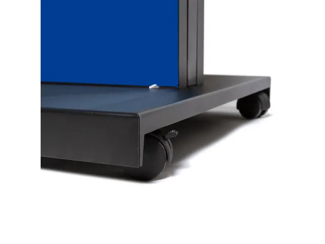 Support écran sur pied avec écran Samsung 50 inch QRM et textile