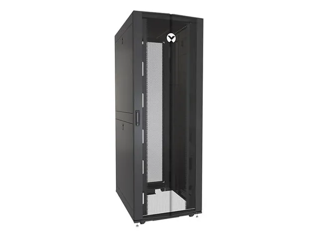 Vertiv VR Rack 3107, Vrijstaande rek, 48U, 1360 kg, Sleutelsleuf, Vers
