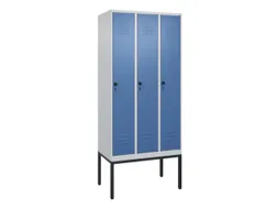 locker voor scheiding van kleding,HxBxD 2120x900x500mm,3vak