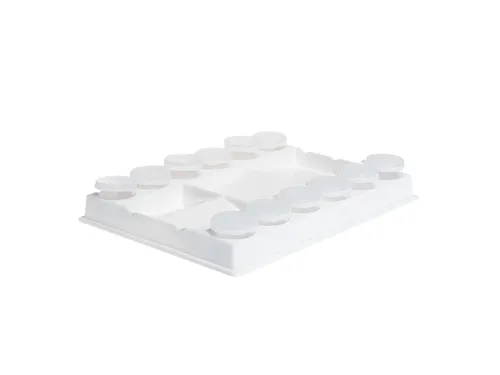 Palet Conda 20 x 15 x 3 cm plastic wit