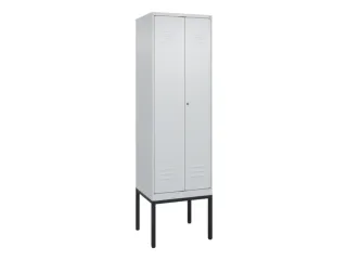 locker voor scheiding van kleding,HxBxD 2120x600x500mm,2vak - 1