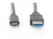 USB Type-C-aansluitkabel Type-C - A M/M 1m 3A 5GB 3.0-versie Zwart
