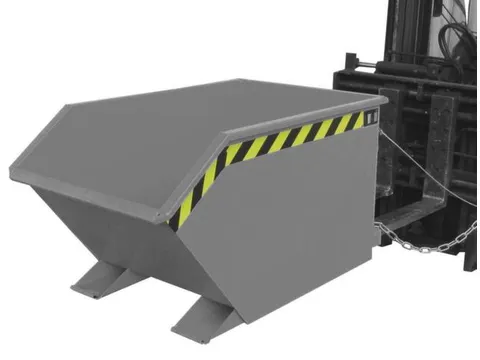 Kiepbak voor spaanders,HxLxB 680x1440x780mm,0,5m³,draagverm. 1000kg