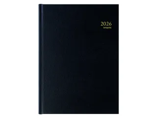 Agenda 2027 Brepols Bremax Santex A4 1dag/2pagina's 8 kolommen zwart - 5
