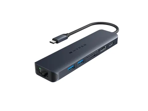 Hd4003Gl Targus 100W Usb-C 4K dockingstation hyperdrive7 midnight blue