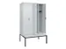 locker voor scheiding van kleding,HxBxD 2120x1200x815mm,4vak