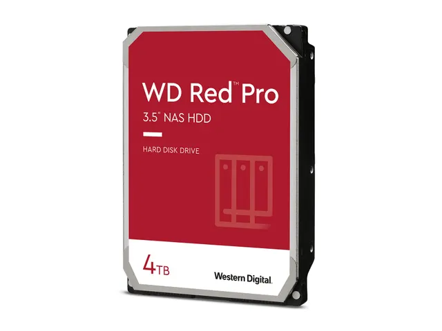 Western Digital Red Pro interne harde schijf 4TB 7200 RPM