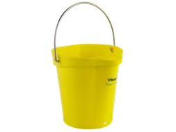 Hygiene 5688-6 emmer, 6 liter geel, maatverdeling en schenktuit