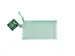 Pochette à fermeture éclair Foldersys EVA 120x220mm vert pastel