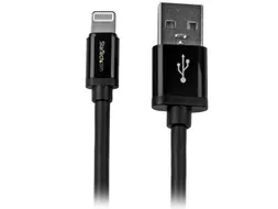 2 Meter Lange Zwarte Apple 8-polige Lightning-connector Usb-kabel