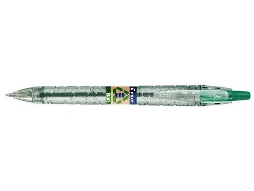 Balpen Pilot B2P Ecoball Begreen 1.0mm Medium punt Groen