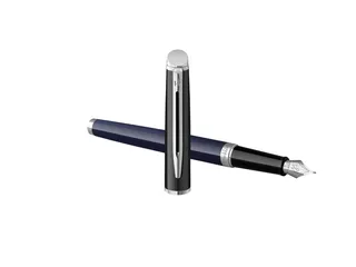 Vulpen Waterman Hémisphère Colour Blocking black en blue CT fijn - 4