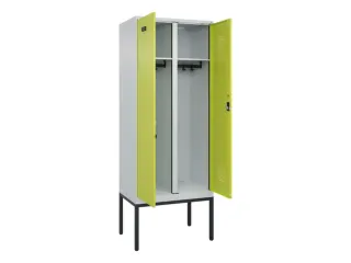 locker voor scheiding van kleding,HxBxD 2120x800x500mm,2vak - 1