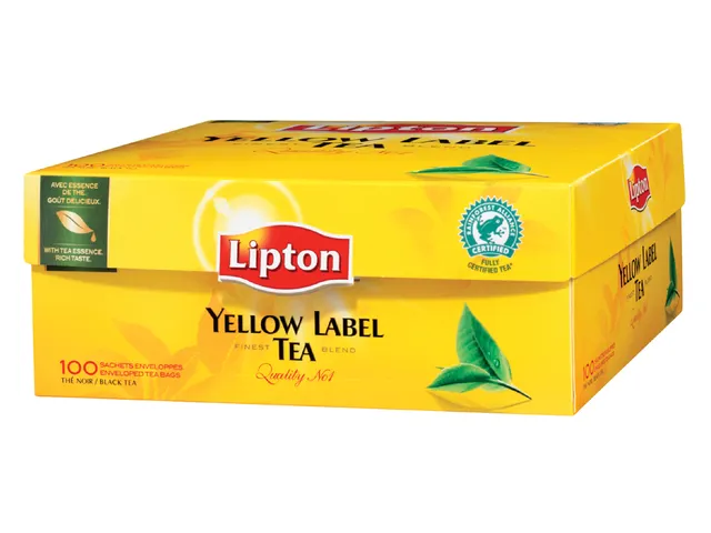 Thee Lipton yellow label zonder envelop 100x1.5gr