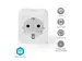Nedis SmartLife Slimme Stekker Wi-Fi IP21 Wit 3 stuks