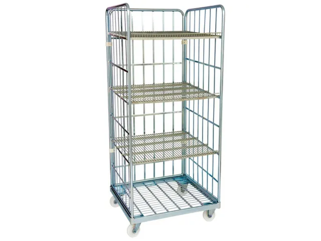 rolcontainer,draagverm. 500kg,HxLxB 1800x800x710mm,nuttige H 1600mm