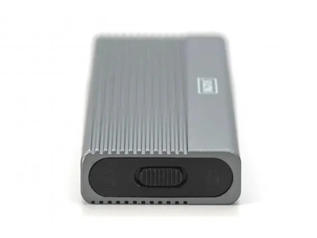 USB externe harde schijf behuizing NVMe+SATA USB3.1 Gen2 Alu Wolfraam