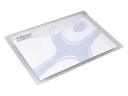 Enveloptas Rexel ice A4 transparant 5 stuks
