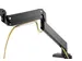 Monitorarm 1 Scherm met Gasveer Tot 35 Inch Zwart