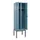locker voor scheiding van kleding,HxBxD 2120x600x500mm,2vak
