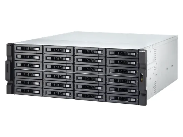 QNAP TS-h2483XU-RP, NAS, Rack (4U), Intel Xeon E, E-2236, Zwart