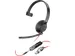 Poly Blackwire 5210 mono USB-C-headset + 3,5 mm stekker + USB-C/A-adap