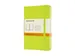 Notitieboek Moleskine pocket 90x140mm lijn hard cover lemon green