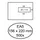 Envelop Hermes 156x220mm Venster Rechts 40x110mm Zelfklevend