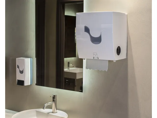 Handdoekautomaat Celtex Megamini Formatic wit