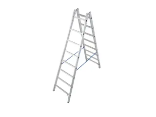 Bokladder Dubbelzijdig Aluminium L 2.35m 2x8sporten - 2