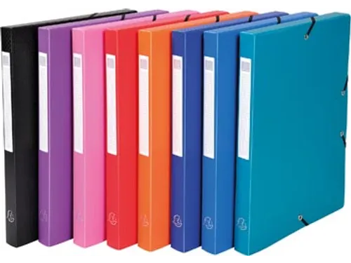 Elastobox A4 Rug Van 25mm PP Assorti Kleuren