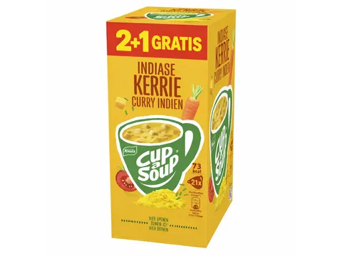 Cup-a-Soup Knorr Indiase kerrie 2+1 Gratis