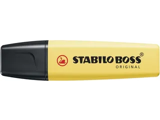 Markeerstift STABILO BOSS Original 70/144 pastel geel - 19
