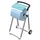 Tork 652000 W1 Performance mobiele Vloerstandaard Wit/blauw