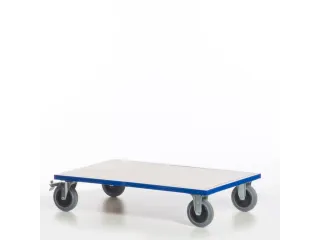 platformwagen,draagverm. 600kg,laadvl. LxB 1200x800mm,houtplaat - 2