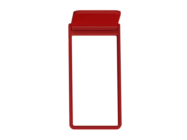 Vepa Bins SmartSort Open Deksel met aanduidingsbordje Rood